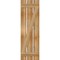 Ekena Millwork Spaced Board-n-Batten Shutters w/Z-Bar, Rough Sawn Western Red Cedar, 17 1/8W x 55H, PR RBS06Z17X055RWR - alternate 3